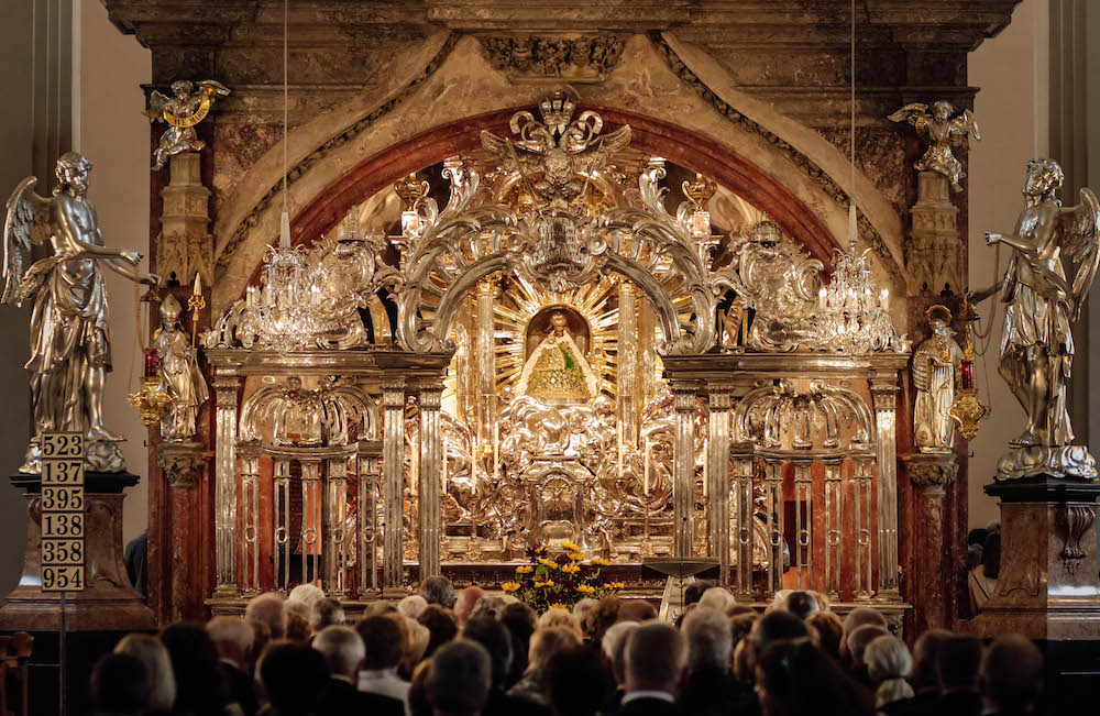 Große Steirische Landeswallfahrt des Österreichischen Kameradschaftsbundes Festmesse Basilika Mariazell