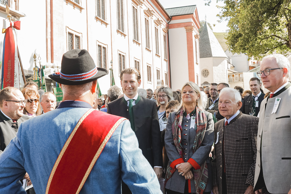 Mit Sebastian Kurz