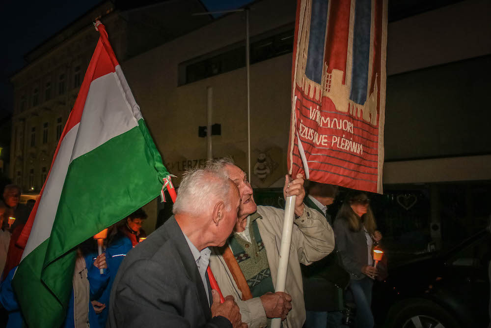 Lichterprozession der Niederösterreichischen Bauernbundwallfahrt