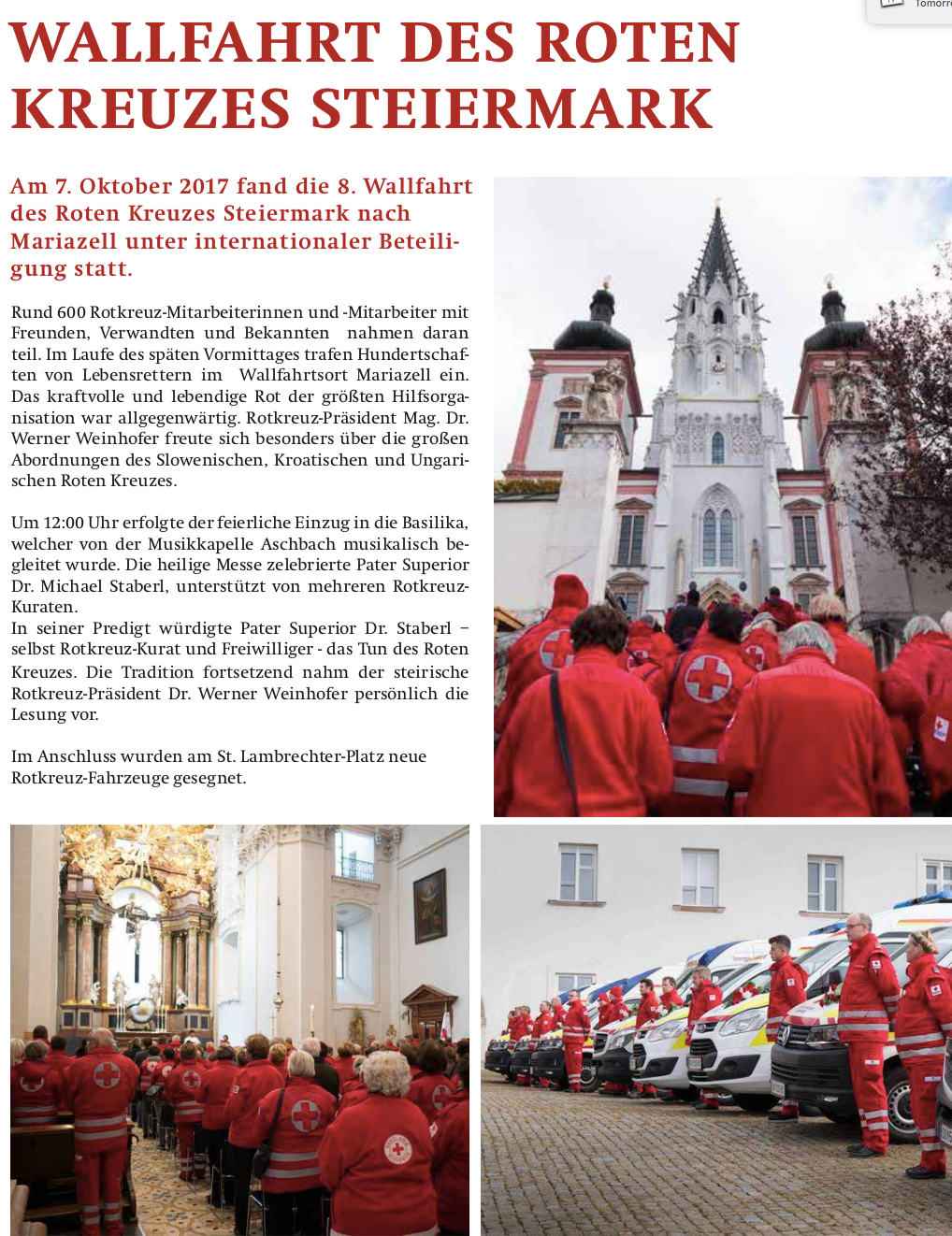 Gruß aus Mariazell - Frühling 2018