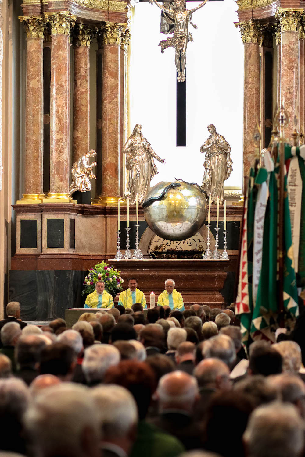 Große Steirische Landeswallfahrt des Österreichischen Kameradschaftsbundes Festmesse Basilika Mariazell