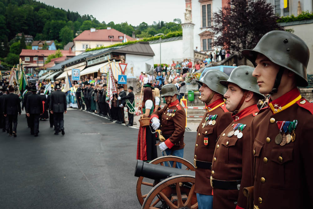 Große Steirische Landeswallfahrt des Österreichischen Kameradschaftsbundes Basilika Mariazell 2019