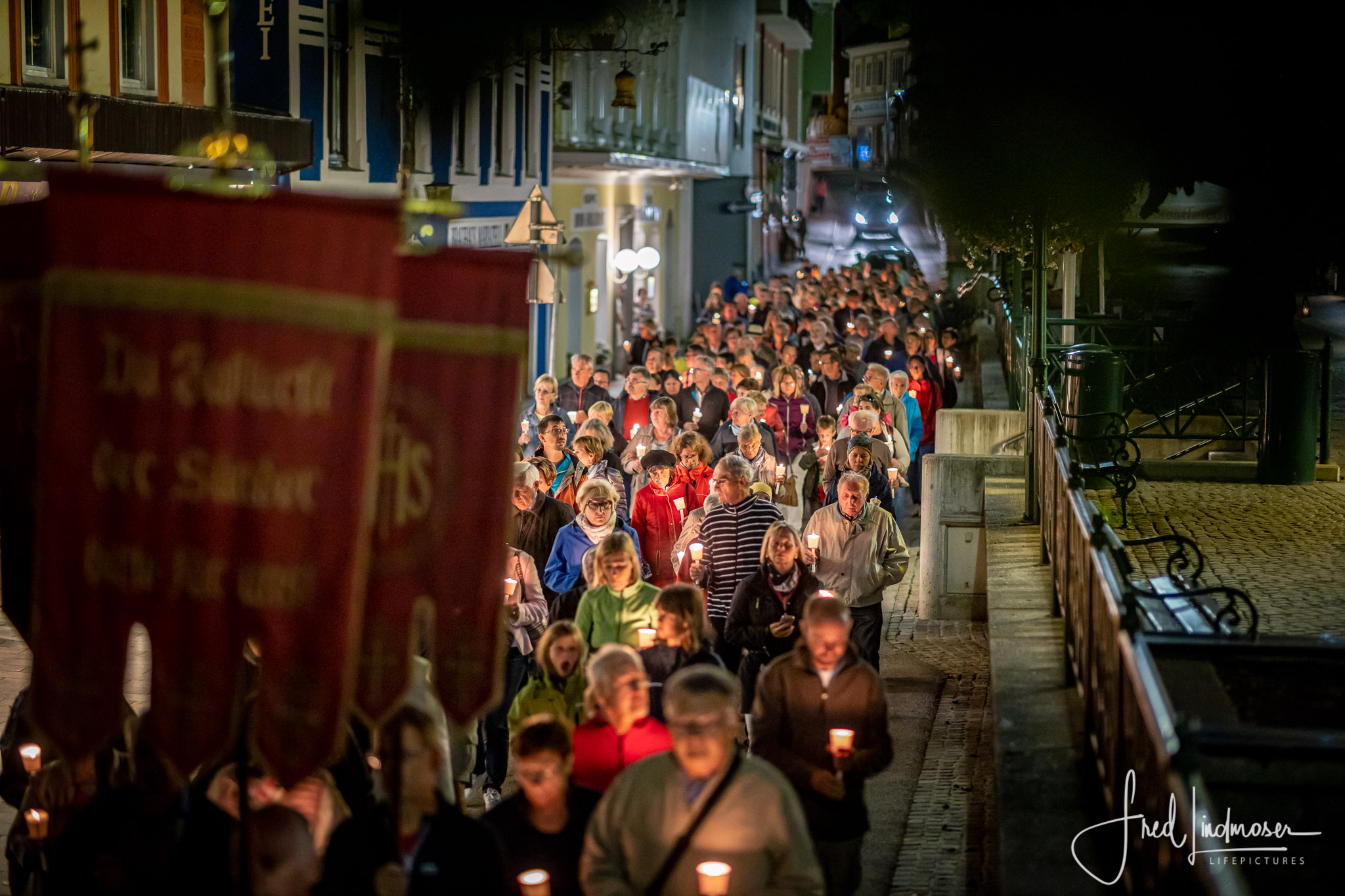 Große Lichterprozession in Mariazell Mariä Himmelfahrt 2019