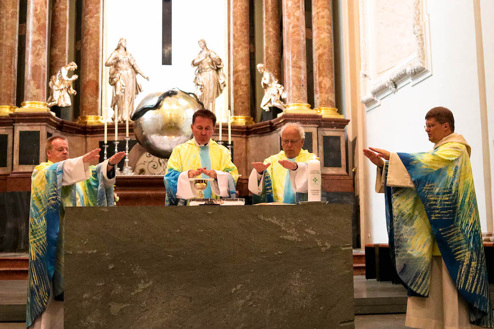 Große Steirische Landeswallfahrt des Österreichischen Kameradschaftsbundes Festmesse Basilika Mariazell