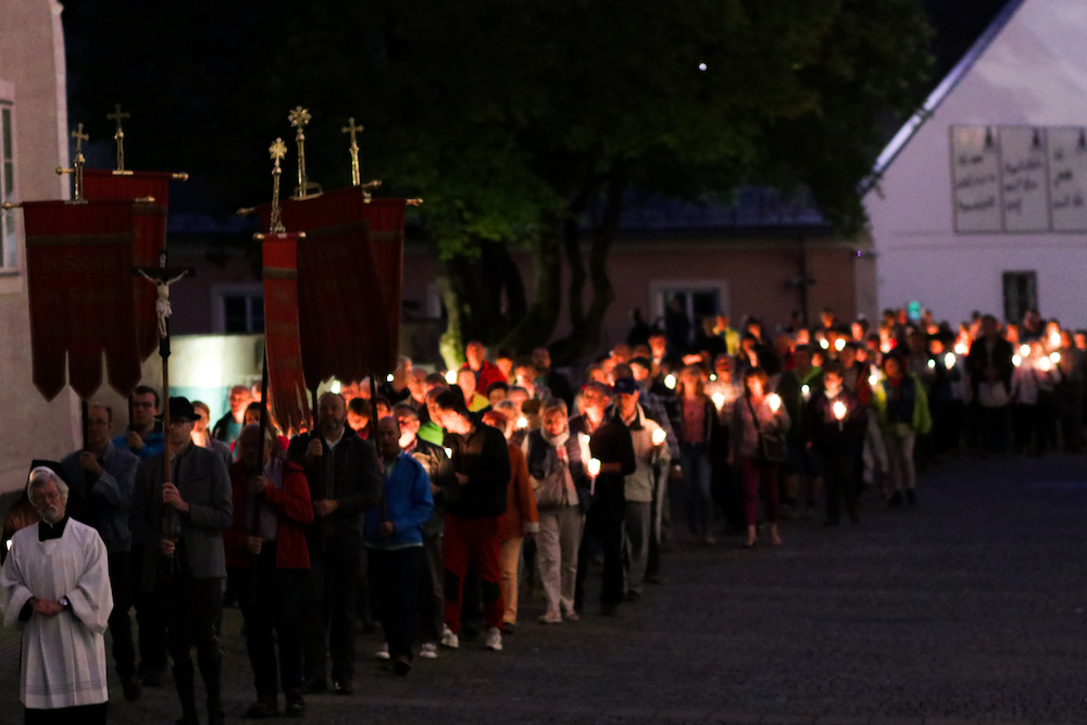 Große Lichterprozession Mariazell