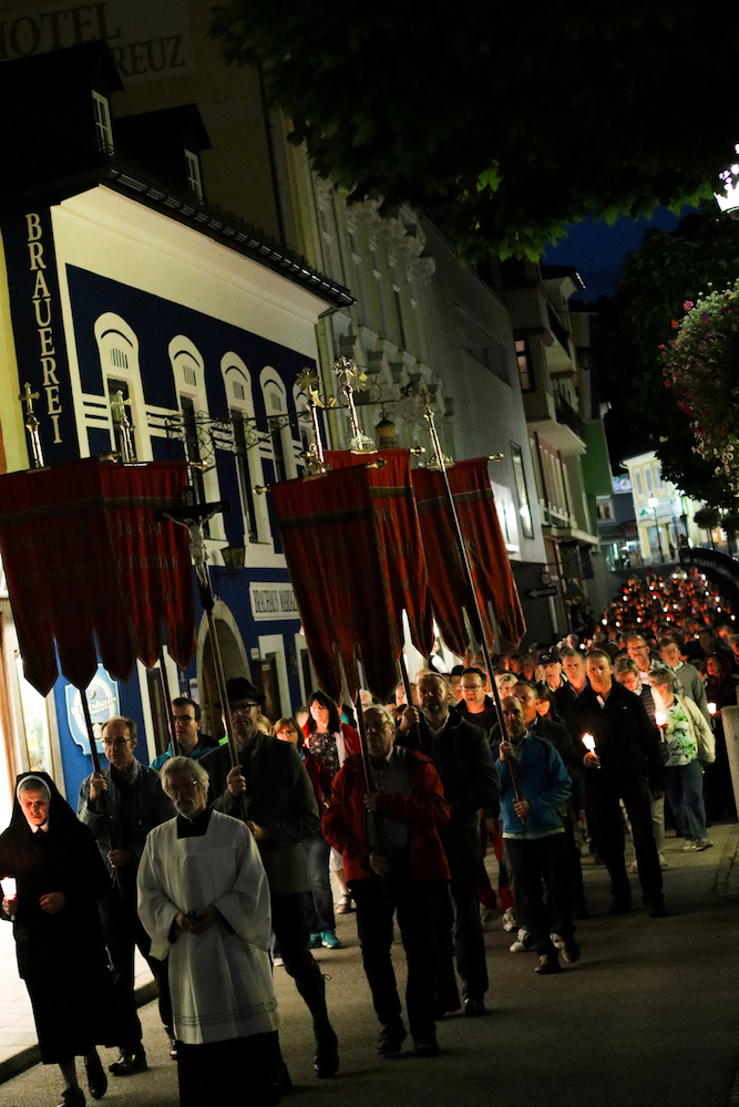 Große Lichterprozession Mariazell