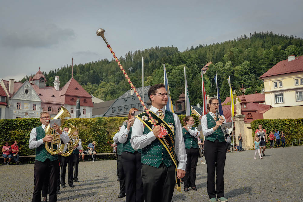 Andacht mit Übergabe der Wandermuttergottes Mariazell