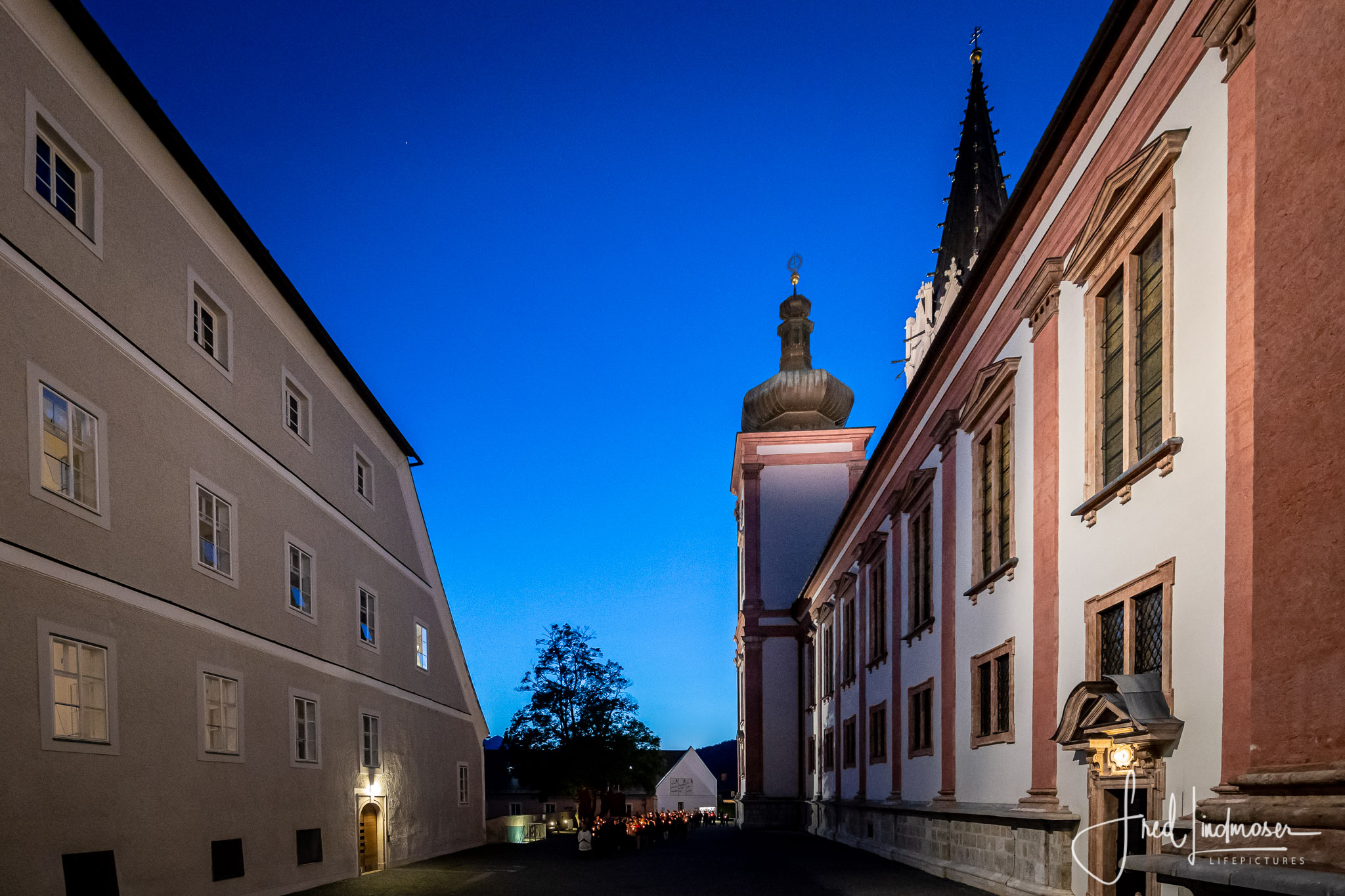 Große Lichterprozession in Mariazell Mariä Himmelfahrt 2019