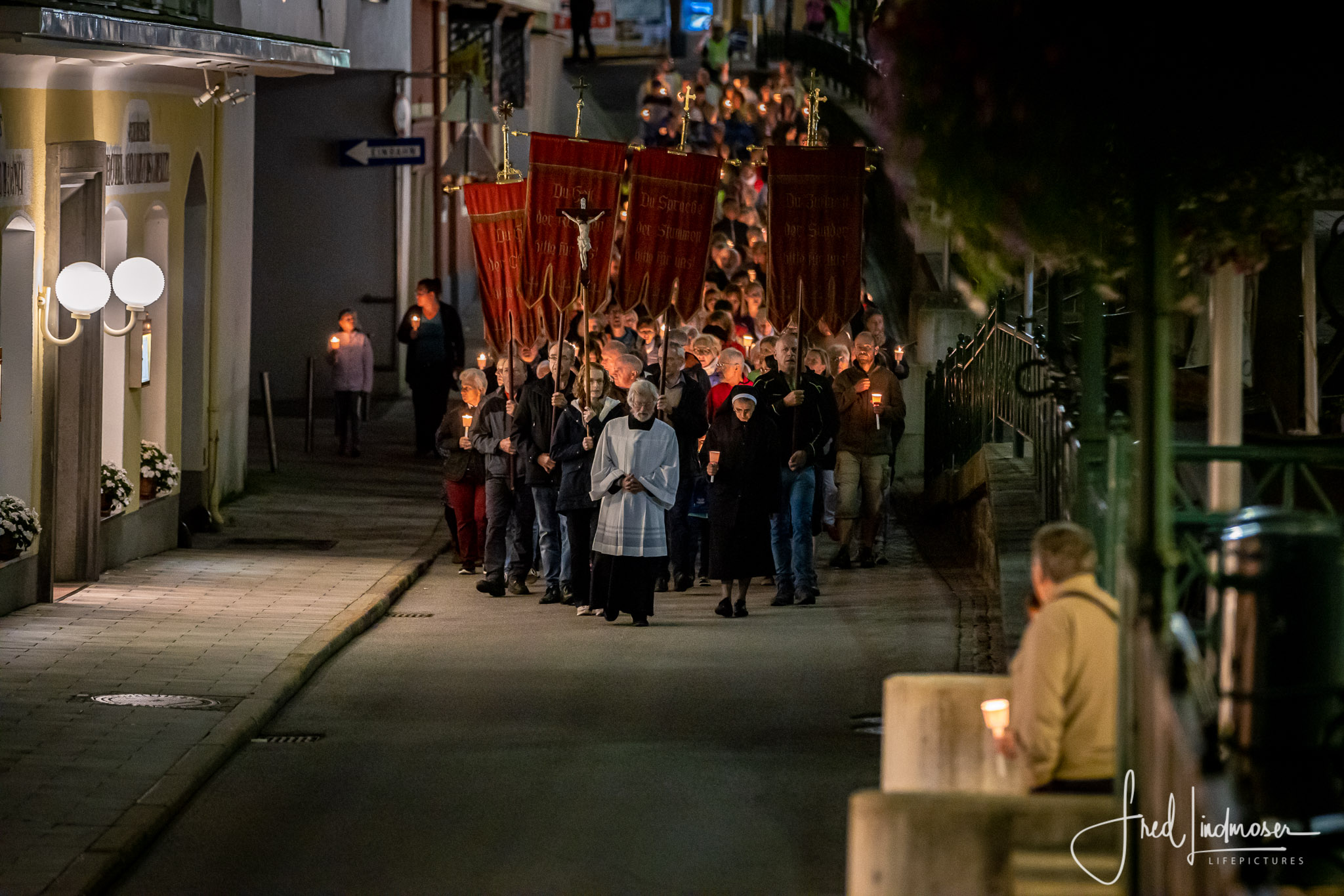 Große Lichterprozession in Mariazell Mariä Himmelfahrt 2019