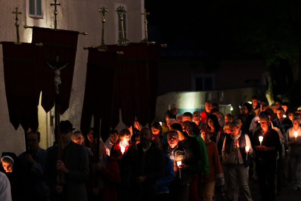 Große Lichterprozession Mariazell