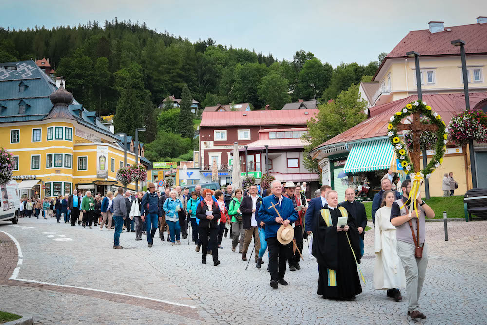 Kremser Gelöbnis-Wallfahrt 2019 Basilika Mariazell